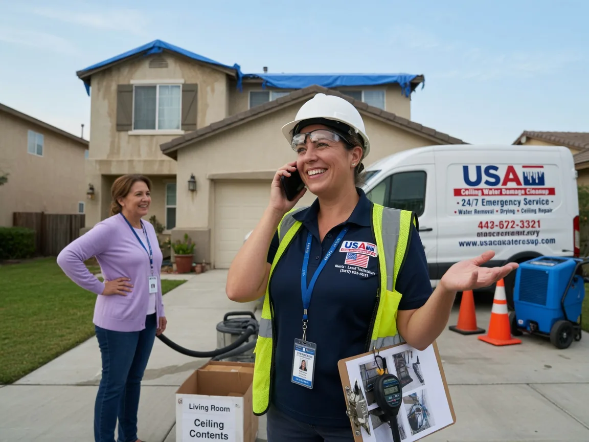 Ceiling Water Damage Restoration Napa, CA FAQs